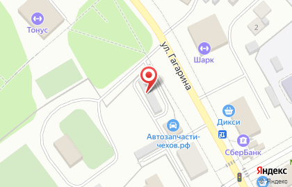Автомойка самообслуживания DGL на улице Гагарина на карте