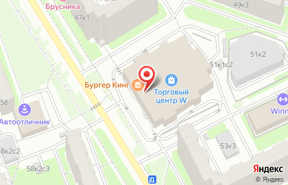 Пиццерия Додо Пицца в Москве на карте