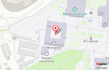 Белгородский государственный технологический университет им. В.Г. Шухова в Белгороде на карте