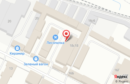 Магазин автотоваров в Кировском районе на карте