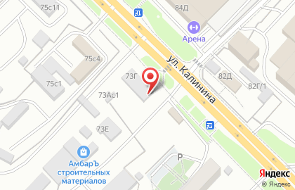 Торговая компания СтройТеплоМаркет в Октябрьском районе на карте