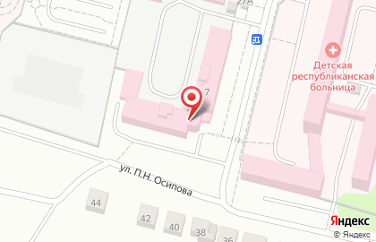 Чебоксарский филиал Московское протезно-ортопедическое предприятие на карте