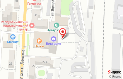 ОБЩЕСТВО С ОГРАНИЧЕННОЙ ОТВЕТСТВЕННОСТЬЮ "КОНСУЛ" на проспекте Ленина на карте