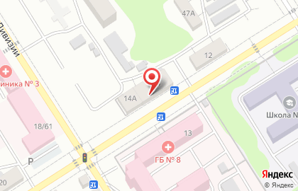 Автомагазин ГОСТдеталь в Октябрьском районе на карте