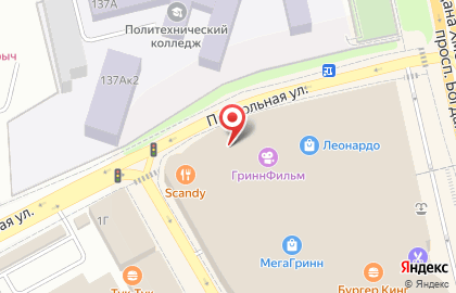 Бассейн Сити в Белгороде на карте