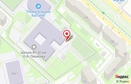 Спортивный клуб киокусинкай каратэ Белый тигр в Правобережном районе на карте
