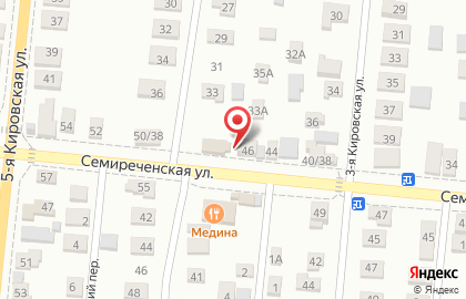Магазин Берёзка в Омске на карте