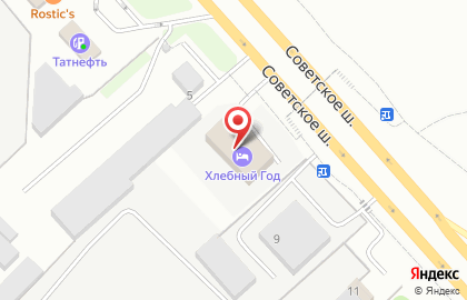 Таверна Гостиный двор на Советском шоссе на карте