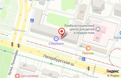 СберБанк в Твери на карте