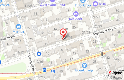Страховое общество Евроинс на Московской улице на карте