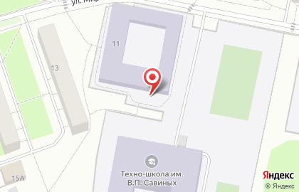 Техно-Школа им. В.П. Савиных на карте