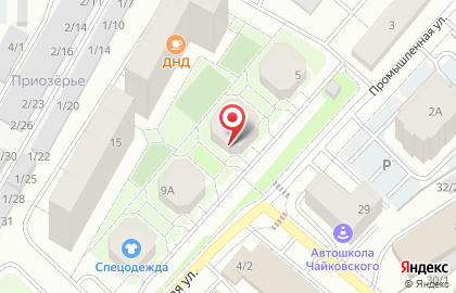 Салон-парикмахерская Ирис на Промышленной улице на карте