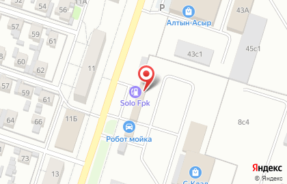 Магазин автотоваров Юбус на улице Победы на карте
