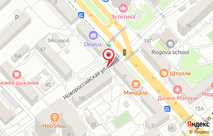 НЕЯ на Новороссийской улице на карте