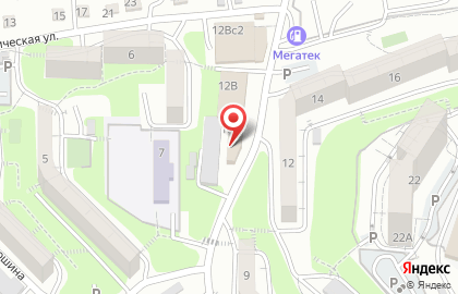 Автокомплекс Green box на карте