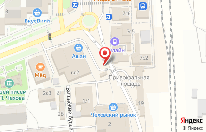 Мособлпаркинг на улице Чехова на карте