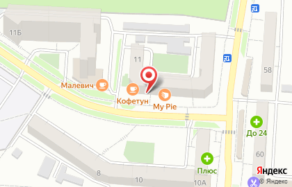 Буузная в Октябрьском районе на карте