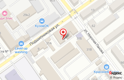 Вест-У на Самарской улице на карте
