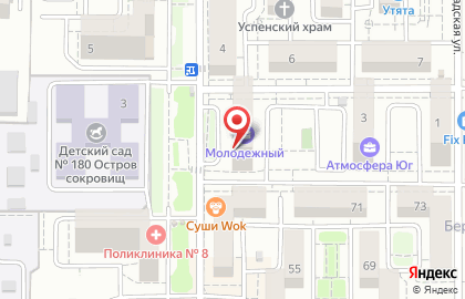 Магазин Хозстрой на 3-й Целиноградской улице на карте