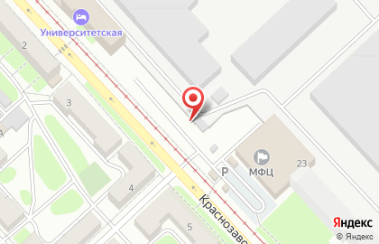 Автостоянка в Липецке на карте