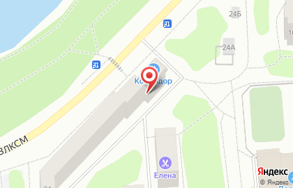 Супермаркет Командор в Красноярске на карте