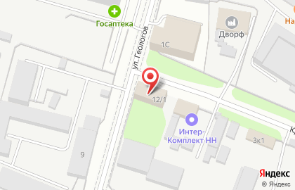 Торгово-производственная компания Нижний Новгород на карте