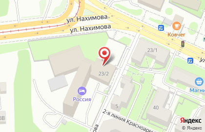 Гостиничный комплекс Россия на улице Дзержинского на карте
