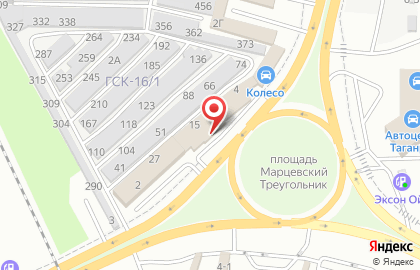 Шинный центр Vianor в Ростове-на-Дону на карте