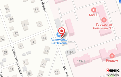 Установочный центр на улице Чехова на карте