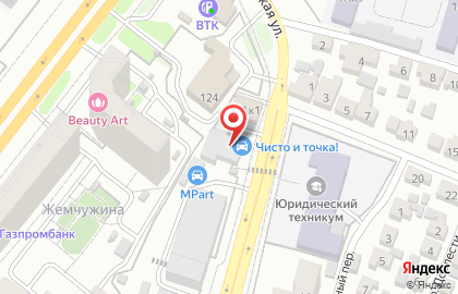 Автомойка На Ленинградской на карте