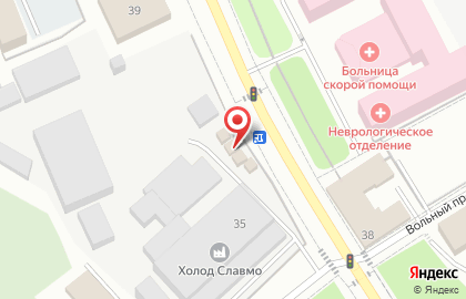 Сеть киосков и магазинов свежей выпечки Метро-II на улице Кирова на карте