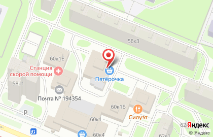Ателье по пошиву и ремонту одежды в Санкт-Петербурге на карте