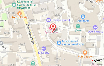 Студия лазерной эпиляции Epilat Me на карте