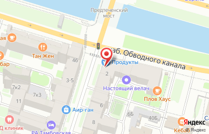 Продуктовый магазин, ООО Ялта на карте