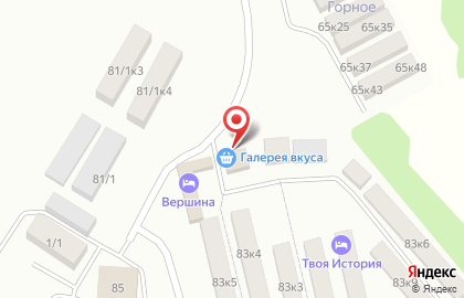 Продуктовый магазин Галерея Вкуса на карте