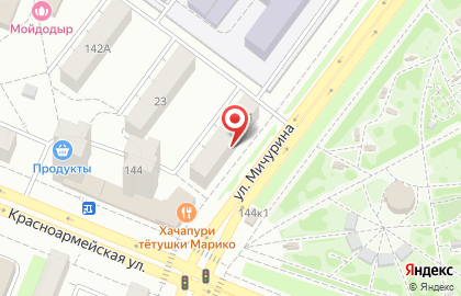 Компания БФК на улице Мичурина на карте