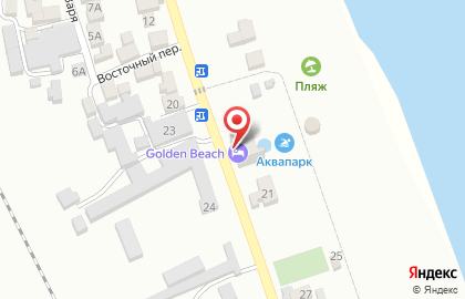 Гостиница Golden Beach на карте