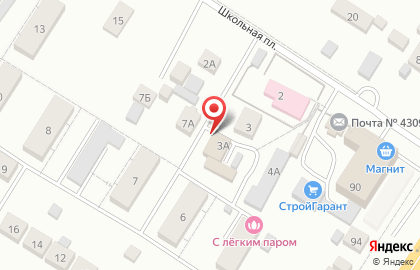 Продуктовый магазин в Октябрьском районе на карте