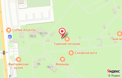 Киоск фастфудной продукции Сытная перезагрузка на карте