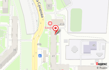 А-сервис на улице Закиева на карте