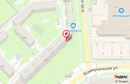 Парикмахерская Златовласка на Коммунальной улице на карте