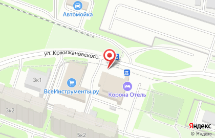 Цветомания на улице Кржижановского на карте