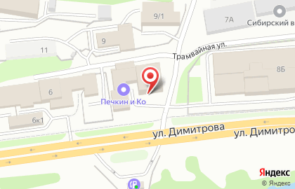 Магазин автозапчастей Камаз Сервис в Куйбышевском районе на карте
