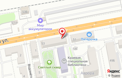 ЭкспрессДеньги, ООО на Свердловской улице на карте