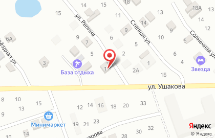 Отель Звезда на карте