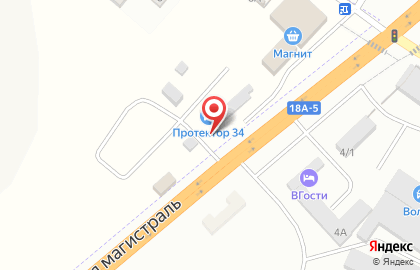 Шиномонтажная мастерская Протектор 34 на карте