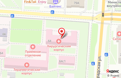 Республиканская клиническая больница им. С.В. Каткова на карте