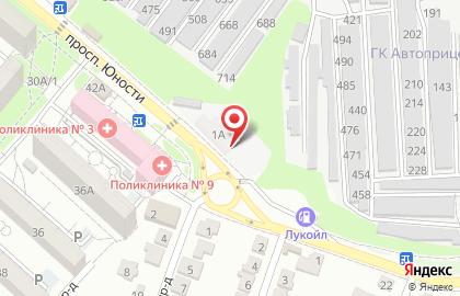 Магазин разливного пива У Натальи в Ставрополе на карте