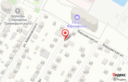 Автошкола Авангард в Краснооктябрьском районе на карте