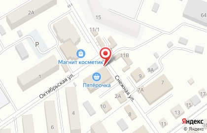 Магазин детских товаров Сыночки и Дочки на Октябрьской улице на карте
